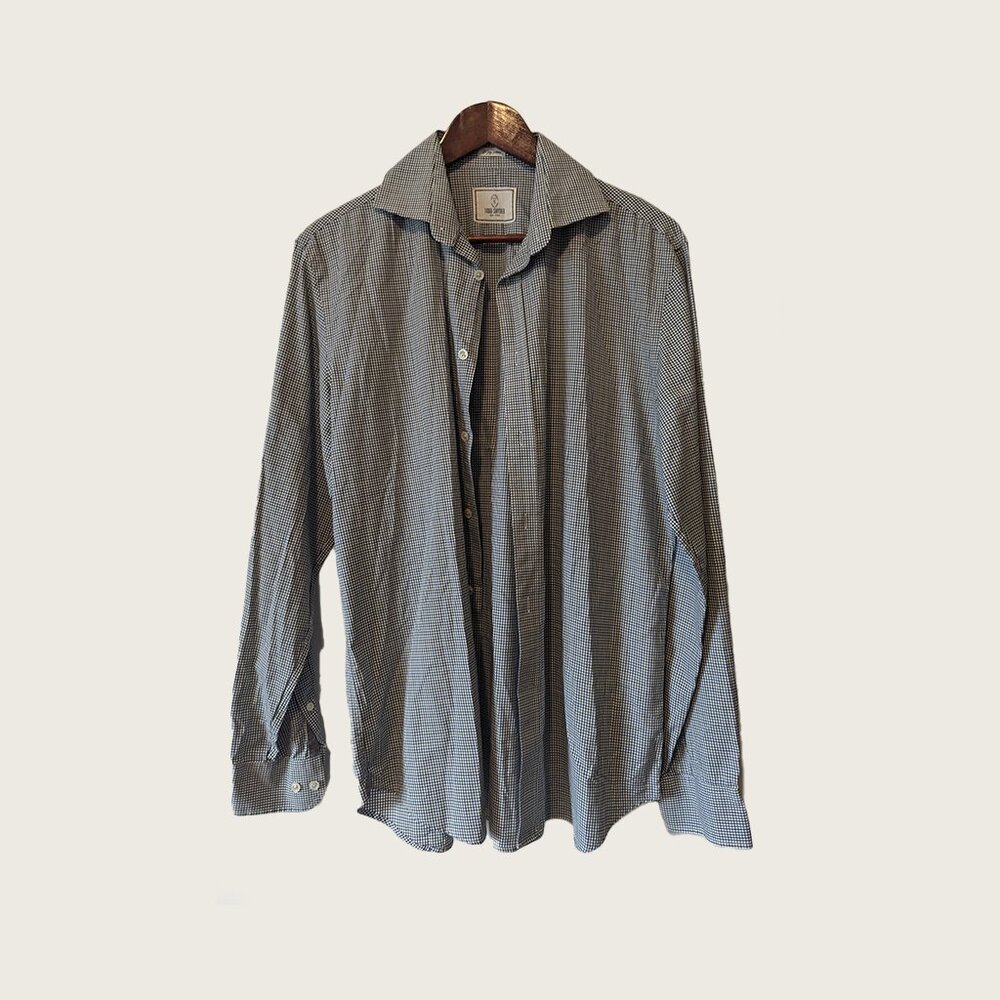 TODD SNYDER - Classic check shirt - Sz 15.5